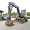 ESCAVATORE GOMMATO MULTIFUNZIONE MECALAC 714 MW2
