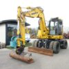 ESCAVATORE GOMMATO KOMATSU PW118 MR-11